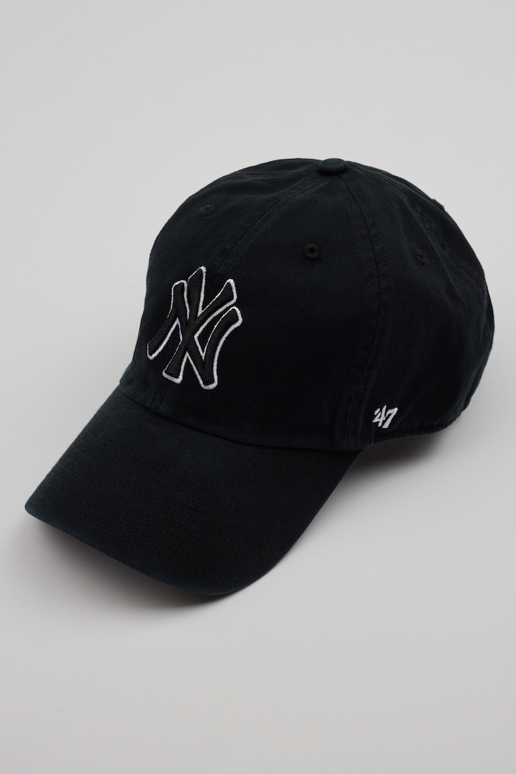 47 BRAND Clean Up Cap - NY BLACK - Image 2