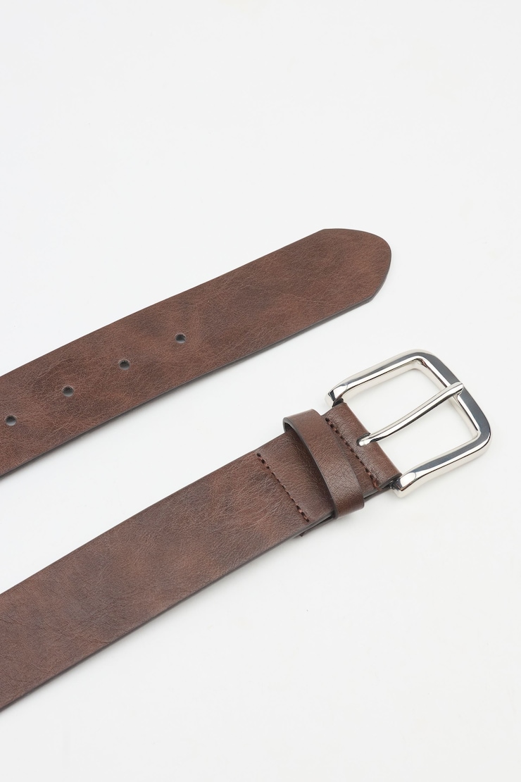 Square Classic Belt Brown - Image 2