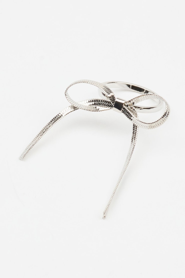 Snake Chain Ring GREY - Image 2