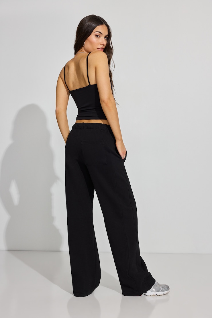 UltraFleece Straight Leg Sweatpants Black - Image 4