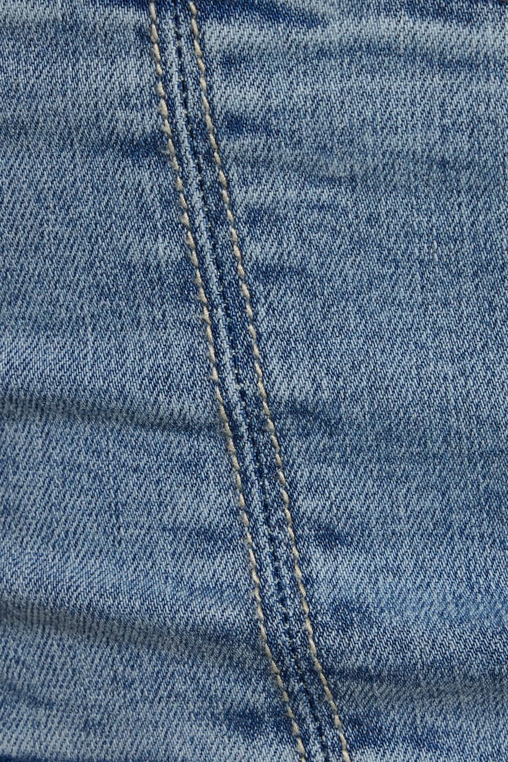 Denim Halter Top Blue - Image 6