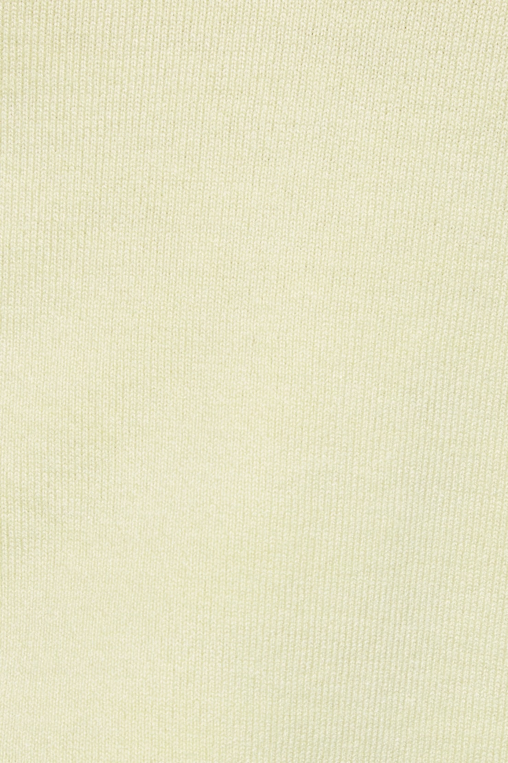 Rae Asymmetric Fine Sweater Yellow - Image 4