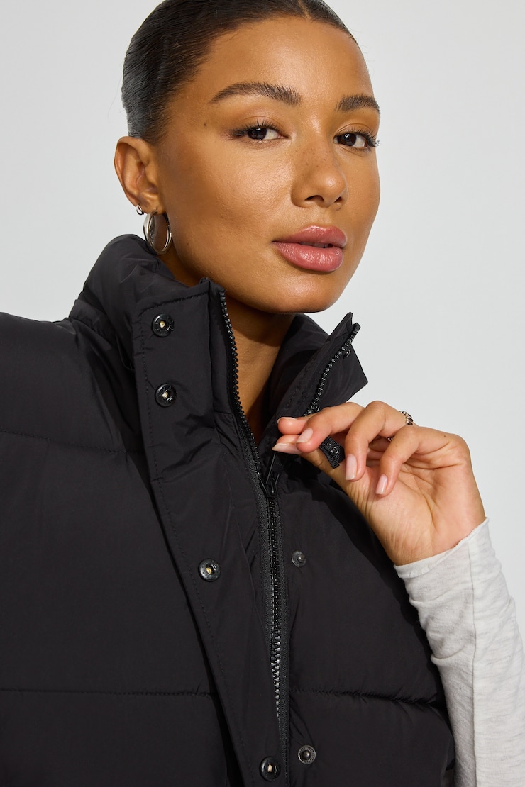 Perfect Puff Vest Black - Image 4