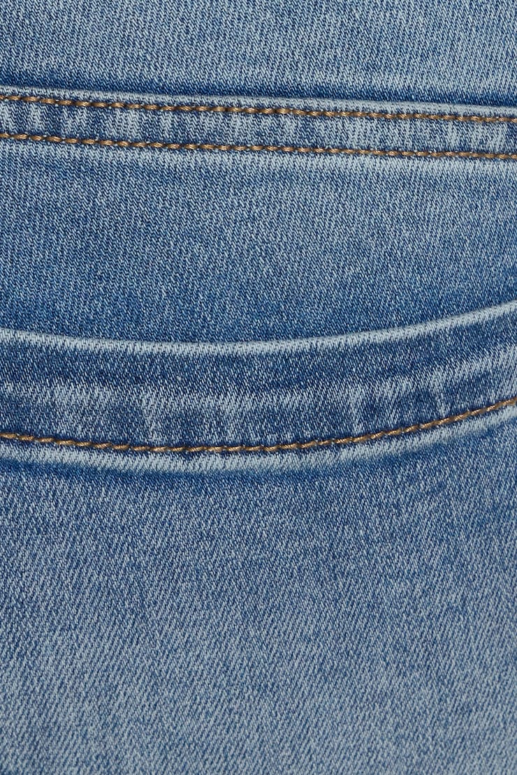 Low Rise Flare Jeans Blue - Image 4