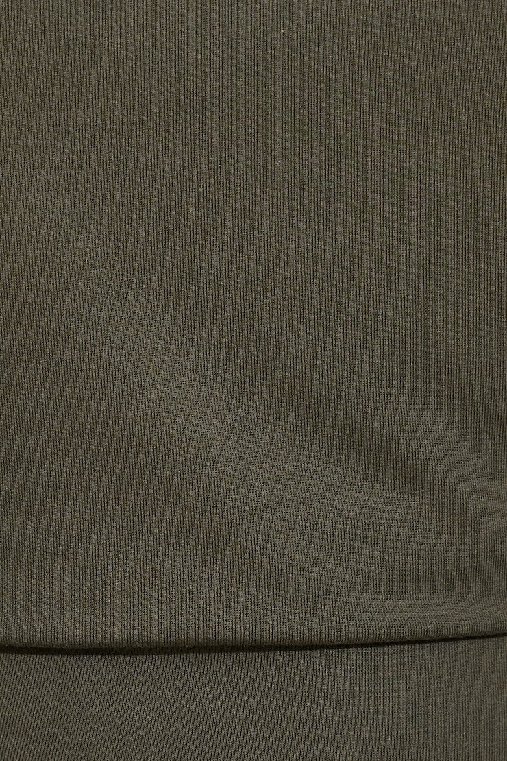 Smooth Dolman Boatneck Top Green - Image 4