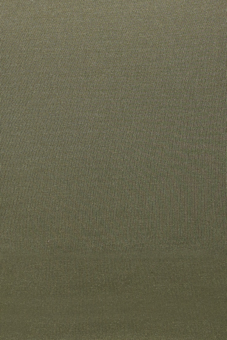 Smooth Long Sleeve Crewneck Top Green - Image 4