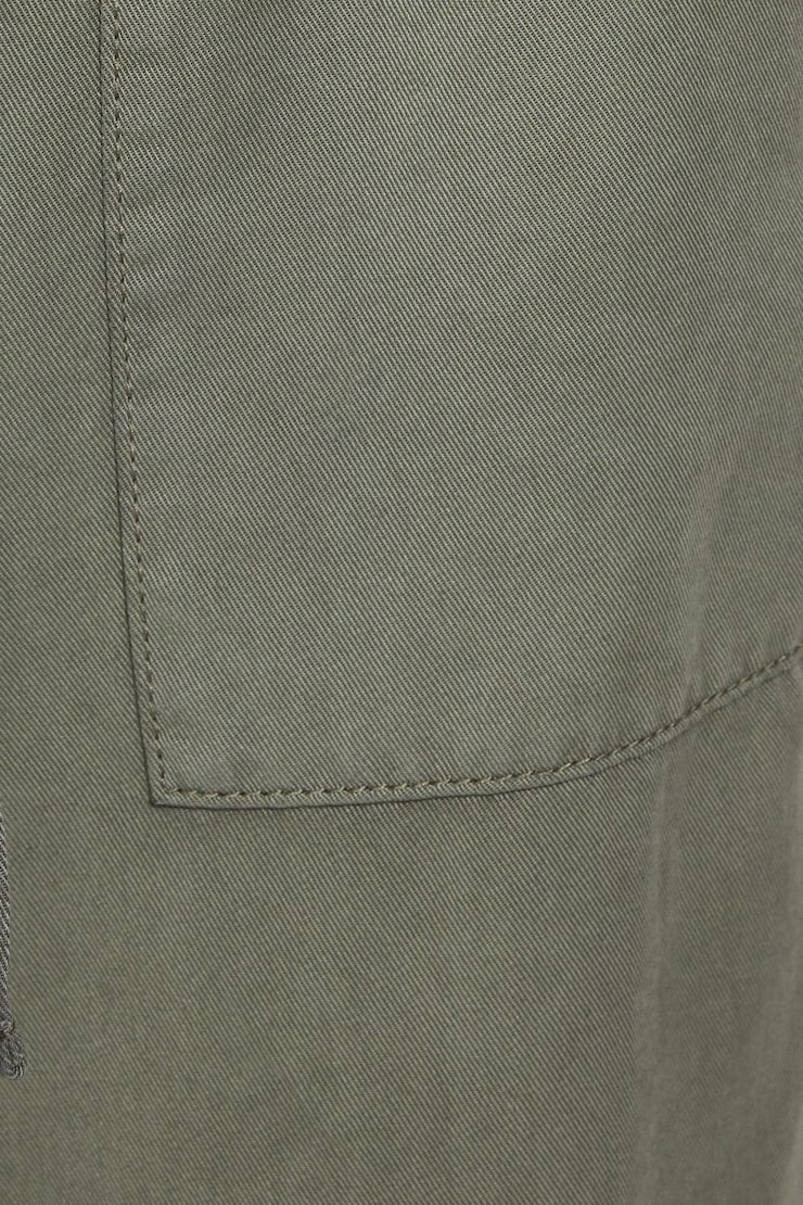 Twill Pull-On Pants Green - Image 4