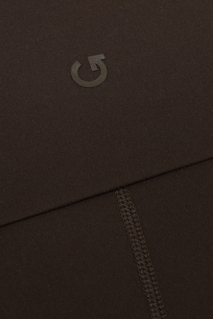 SoftActive Fold Micro Shorts Brown - Image 4