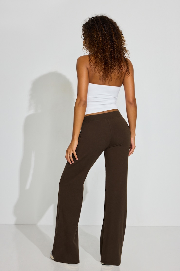 Snatch Booty Terry Pants Brown - Image 3