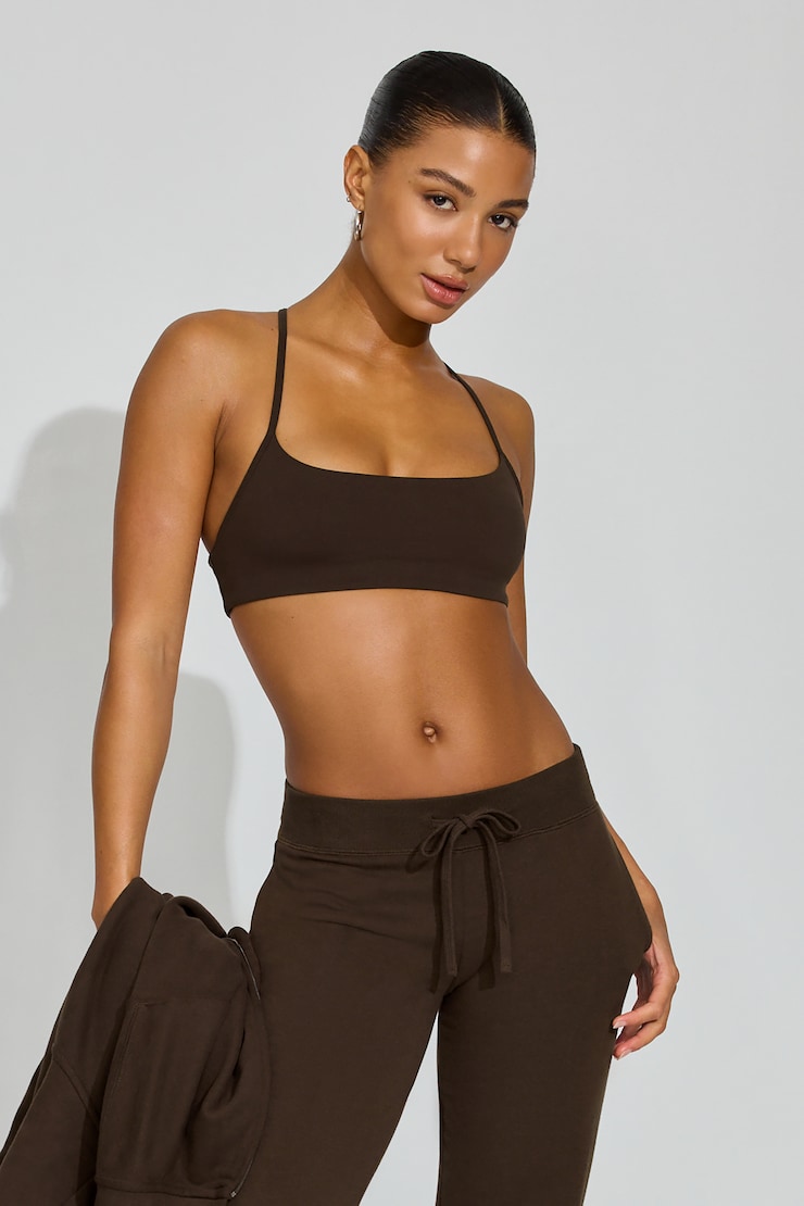 SoftActive Y-Back Bra Brown - Image 3