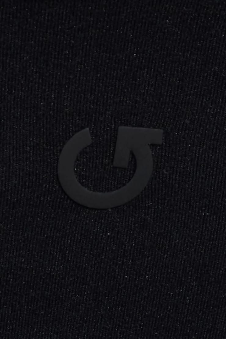 SoftActive Scoop Back Long Sleeve Top Black - Image 4